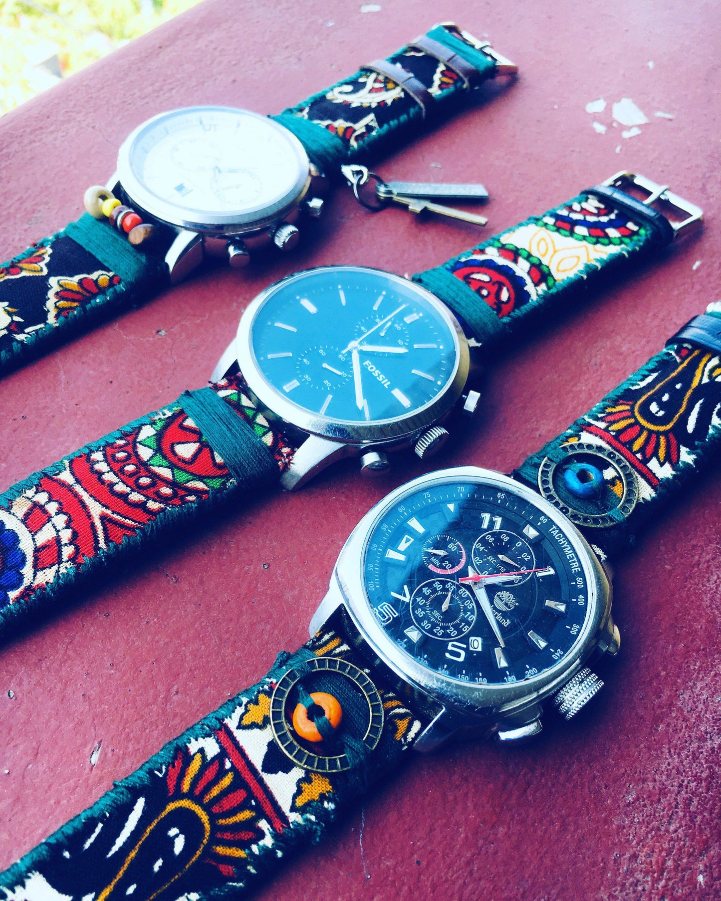 Zyon pattern.XDBA (Leather Straps)